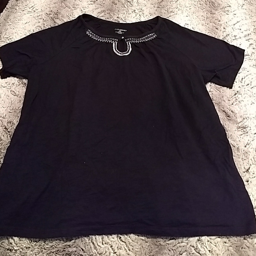 BLOUSE BLACK... CATHERINES
